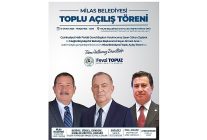 milas belediyesi toplu acilis toreni gerceklestirecek