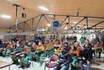 temizlik emekcilerine yeni yil ziyareti